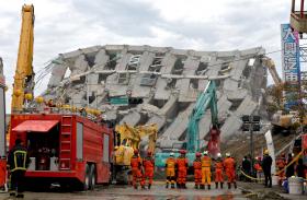 NÚMERO DE MORTOS DEVIDO A SISMO EM TAIWAN SOBE PARA 55
