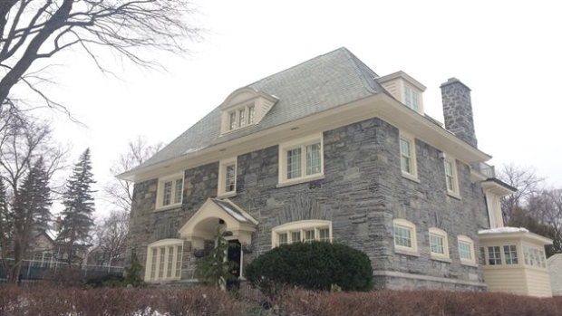 Uma casa em Outremont está entre aquelas vendidas por mais de 1 milhão de dólares. (Mathieu Dion/Radio-Canada)