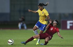 PORTUGAL SOFRE SEGUNDA DERROTA NA ALGARVE CUP FRENTE AO BRASIL