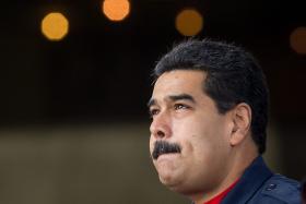 NICOLAS MADURO REITERA QUE NÃO O AFASTARÃO DA PRESIDÊNCIA DA VENEZUELA