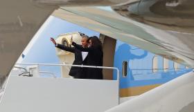 OBAMA ATERRA EM HAVANA E MOSTRA-SE ANSIOSO PARA CONHECER O POVO DE CUBA
