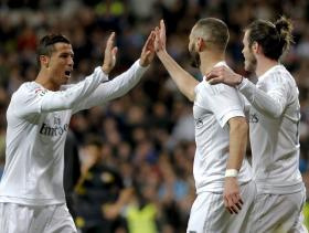 REAL MADRID VENCE SEVILHA E CAPITALIZA DESLIZES DE FC BARCELONA E ATLÉTICO DE MADRID