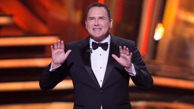 Norm Macdonald foi o anfitrião dos Canadian Screen Awards em Toronto. (Peter Power/The Canadian Press)