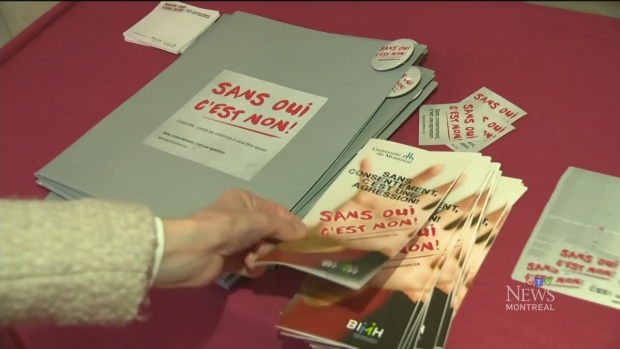 Sans oui c'est non! é o slogan de uma nova campanha de sensibilização para o consentimento sexual