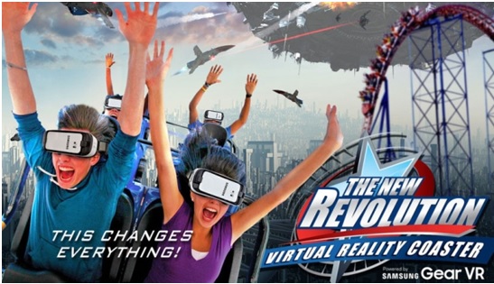 A planeada nova montanha russa Goliath de La Ronde será a primeira do Canadá a incorporar a tecnologia de realidade virtual (Foto via La Ronde)