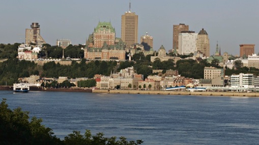 A linha de horizonte da cidade de Quebec, nesta foto de arquivo em Levis Que. (Jacques Boissinot/The Canadian Press)