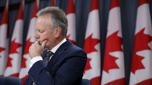 O governador do Banco do Canadá Stephen Poloz disse que a previsão do banco para a economia poderia ser aumentada com base em quanto dinheiro o governo federal pretende gastar na infraestrutura. (Chris Wattie/Reuters)
