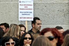 TRABALHADORES DA AUTORIDADE PARA AS CONDIÇÕES DO TRABALHO EM GREVE NA PRÓXIMA SEGUNDA-FEIRA
