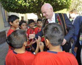 PRESIDENTE DA FIFA QUER “APRENDER COM O PASSADO PARA NÃO COMETER OS MESMOS ERROS”