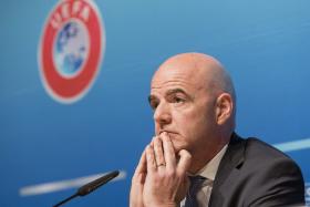PRESIDENTE DA FIFA ELOGIA PREPARATIVOS PARA O MUNDIAL DE 2018 NA RÚSSIA