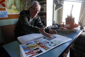 JOSÉ GARCÊS, SETENTA ANOS DEDICADOS À BD E COM INÉDITOS POR EDITAR