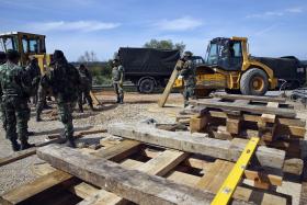 PONTE MILITAR ABRIU HOJE AO TRÂNSITO NA AUTOESTRADA 14 EM MAIORCA, FIGUEIRA DA FOZ