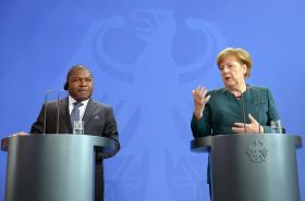 CHANCELER ALEMÃ DISPONÍVEL PARA CONTRIBUIR PARA PAZ EM MOÇAMBIQUE
