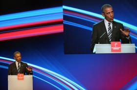 OBAMA ANUNCIA QUE PAÍSES DO G7 PREPARAM PACOTE DE AJUDA ECONÓMICA AO IRAQUE