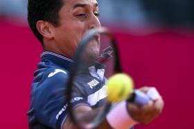 NICOLAS ALMAGRO GARANTE FINAL 100 POR CENTO ESPANHOLA NO ESTORIL OPEN