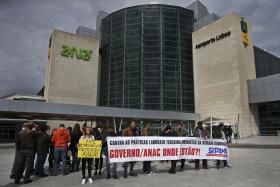 ANA ALERTA PARA CONSTRANGIMENTOS NO AEROPORTO DEVIDO AO PROTESTO DE TRABALHADORES DO ‘HANDLING’