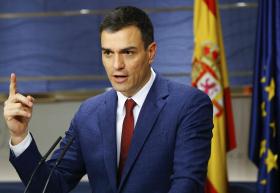 PRIMÁRIAS NO PSOE TERMINAM COM PEDRO SÁNCHEZ COMO ÚNICO CANDIDATO