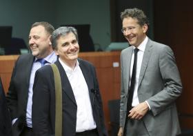 EUROGRUPO PROCURA FECHAR HOJE ACORDO PARA DESEMBOLSO DE AJUDA À GRÉCIA