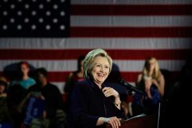 HILLARY CLINTON DIZ “TER A CERTEZA” QUE SERÁ A CANDIDATA DEMOCRATA ÀS PRESIDENCIAIS NOS EUA