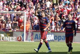 FC BARCELONA BICAMPEÃO ESPANHOL, AO VENCER EM GRANADA