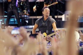 ROCK IN RIO: UM CAMARIM TODO PRETO PARA BRUCE SPRINGSTEEN