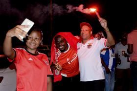 FESTA DO BENFICA EM MAPUTO VOLTA A VESTIR MUGABE DE VERMELHO