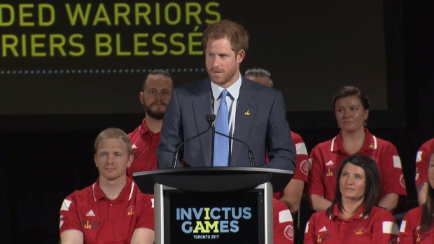 PRÍNCIPE HARRY EM TORONTO PARA O LANÇAMENTO DOS JOGOS INVICTUS 2017