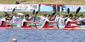 PORTUGAL QUARTO COLOCADO EM K4 1000 NOS EUROPEUS DE CANOAGEM DE MOSCOVO
