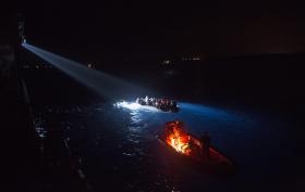 MILITARES DA GNR RESGATARAM 89 MIGRANTES PRÓXIMO DA ILHA GREGA DE CHIOS