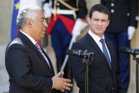 COSTA REÚNE-SE COM PRIMEIRO-MINISTRO FRANCÊS ANTES DE ASSISTIR AO JOGO DE PORTUGAL DO EURO2016