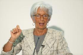 CHRISTINE LAGARDE EXORTA ALEMANHA A GASTAR MAIS