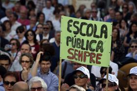 “MARCHA DE TODAS AS CORES” EM DEFESA DA ESCOLA PÚBLICA, HOJE, EM LISBOA