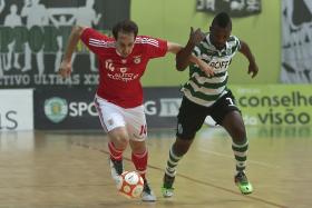 SPORTING VENCE BENFICA NO PRIMEIRO JOGO DA FINAL DO NACIONAL DE FUTSAL