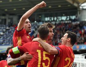EURO2016: ESPANHA VENCE REPÚBLICA CHECA COM GOLO DE PIQUÉ SOBRE O FINAL