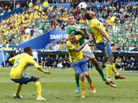 EURO2016: REPÚBLICA DA IRLANDA E SUÉCIA ARRANCAM COM UM EMPATE
