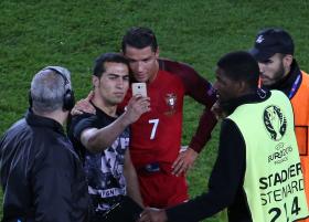 EURO2016: ‘SELFIE’ COM RONALDO SEM CASTIGO DA UEFA