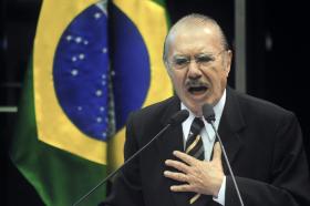 EX-PRESIDENTE BRASILEIRO JOSÉ SARNEY AFIRMA-SE REVOLTADO COM PEDIDO DE PRISÃO