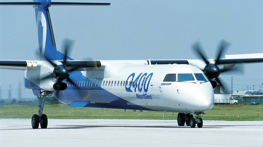 Bombardier afirma que as asas Q400 serão montadas no México e os cockpits na China. FOTO: Bombardier