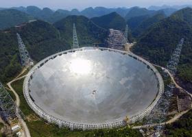 CHINA CONCLUI CONSTRUÇÃO DO MAIOR RADIOTELESCÓPIO DO MUNDO