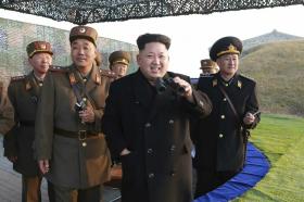 ATIVISTAS LANÇAM PANFLETOS CONTRA O REGIME DE KIM JONG-UN PARA A COREIA DO NORTE