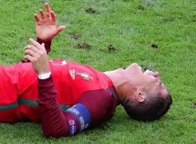 EURO2016: CRISTIANO RONALDO OBRIGADO A SAIR, AOS 25 MINUTOS, DEVIDO A LESÃO