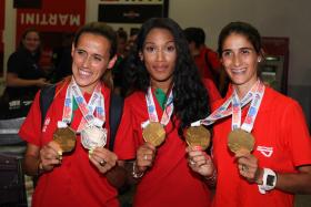 MEDALHADAS EUROPEIAS DE ATLETISMO RECEBIDAS EM FESTA EM LISBOA