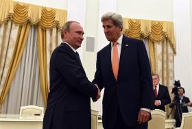 KERRY ESPERA ALCANÇAR PROGRESSOS NA SÍRIA AO REUNIR-SE COM PUTIN