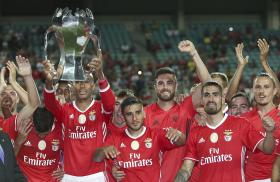 BENFICA GOLEIA DERBY COUNTY E CONQUISTA ALGARVE FOOTBALL CUP