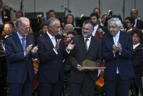 MARCELO ATRIBUI À GULBENKIAN TÍTULO DE MEMBRO HONORÁRIO DA ORDEM DA LIBERDADE