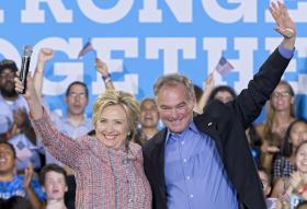EUA/ELEIÇÕES: CLINTON ESCOLHE SENADOR DA VIRGÍNIA PARA SEU CANDIDATO A VICE-PRESIDENTE