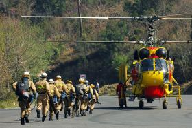 INCÊNDIO NA GUARDA QUE MATOU SEIS BOMBEIROS HÁ 10 ANOS LEVOU A REFORÇO NA SEGURANÇA
