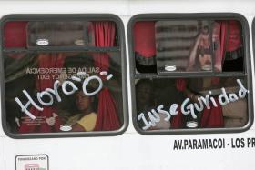 JORNADA DE LUTA AFETA TRANSPORTES PÚBLICOS EM VÁRIAS REGIÕES DA VENEZUELA