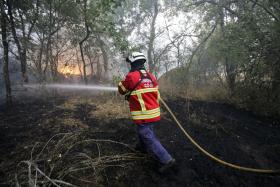 MAIS DE 300 OPERACIONAIS COMBATEM INCÊNDIO EM GÓIS