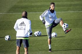RONALDO E PEPE REGRESSARAM AOS TREINOS DO REAL MADRID
